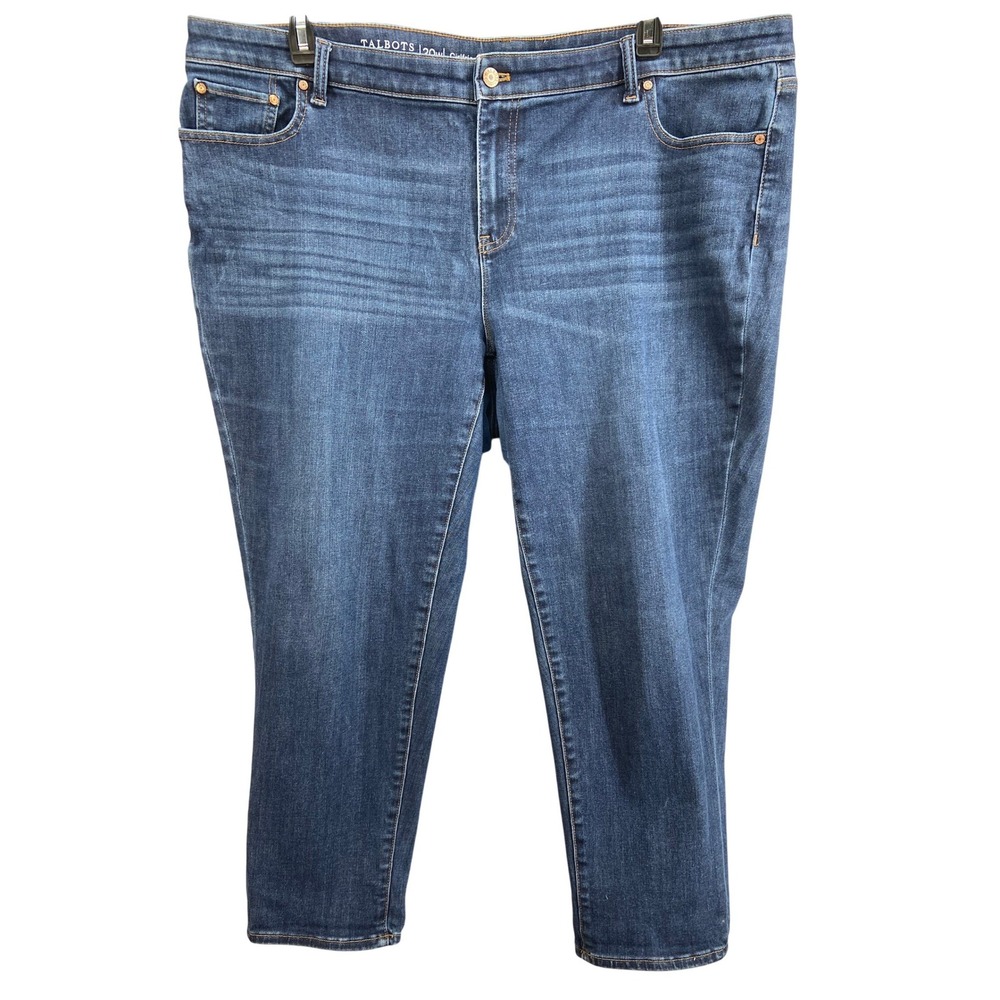 Judy Blue Jeans Womens 22W Skinny Fit Mid Rise Blue Denim Stretch